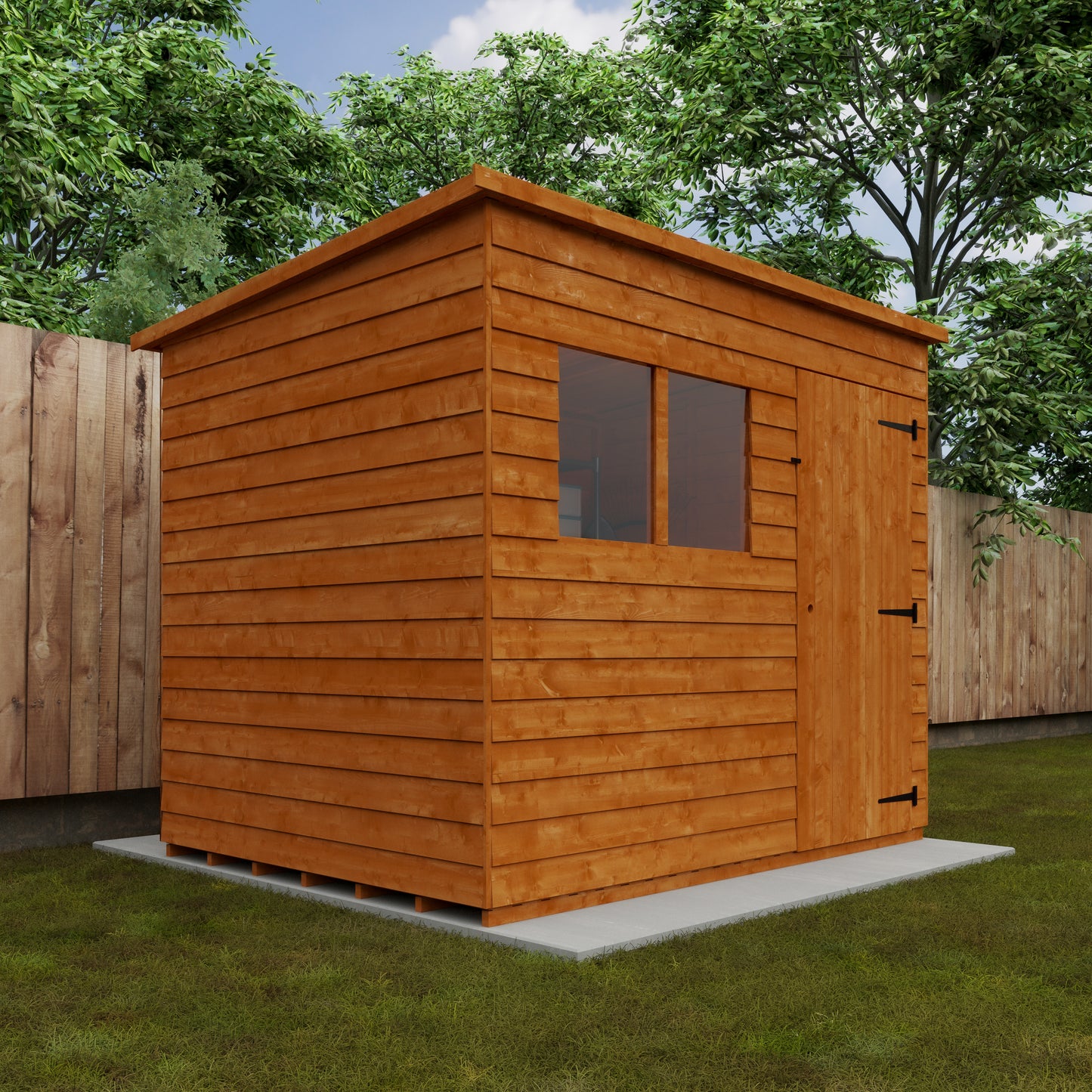 Budget Pent Shed