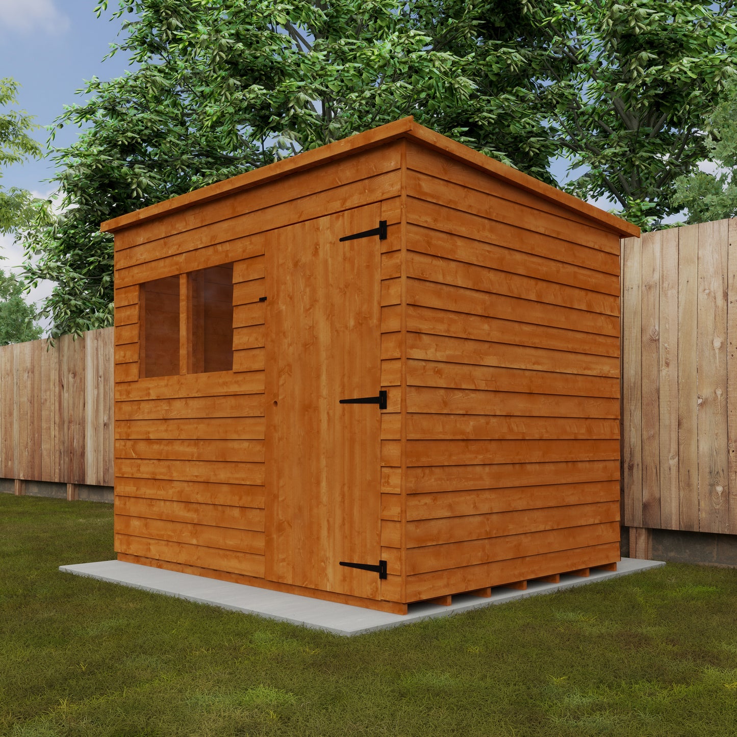 Budget Pent Shed