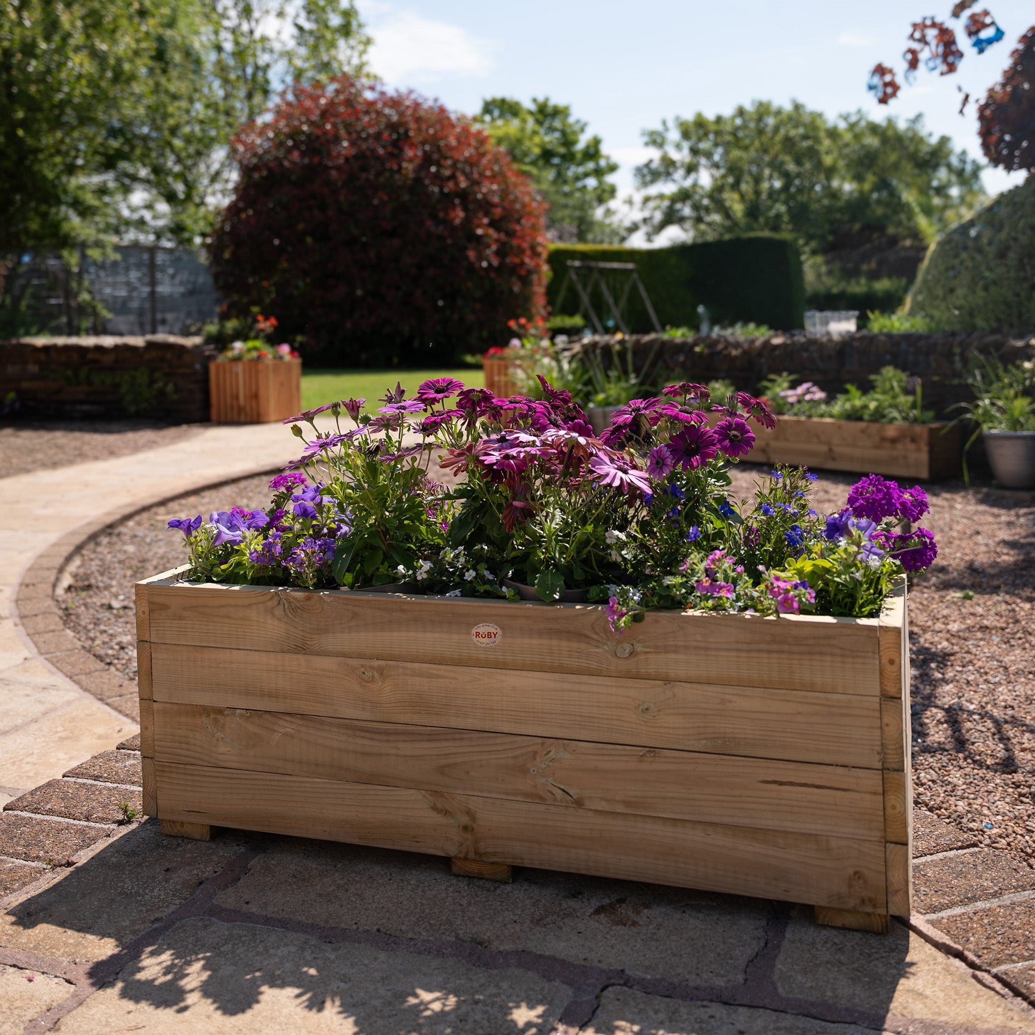 Ruby Ready Planed Scandinavian Redwood Planter