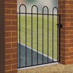 Calstock Steel Hoop Top Garden Gate