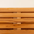 Canadian Cedar Slatted Fence Panels - Double Sided