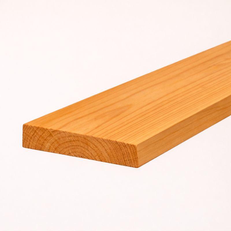 Western Red Canadian Cedar Planed Square Edge (PSE) 95mm x 19mm Cladding