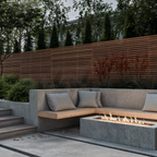 Canadian Cedar Slatted Fence Panels