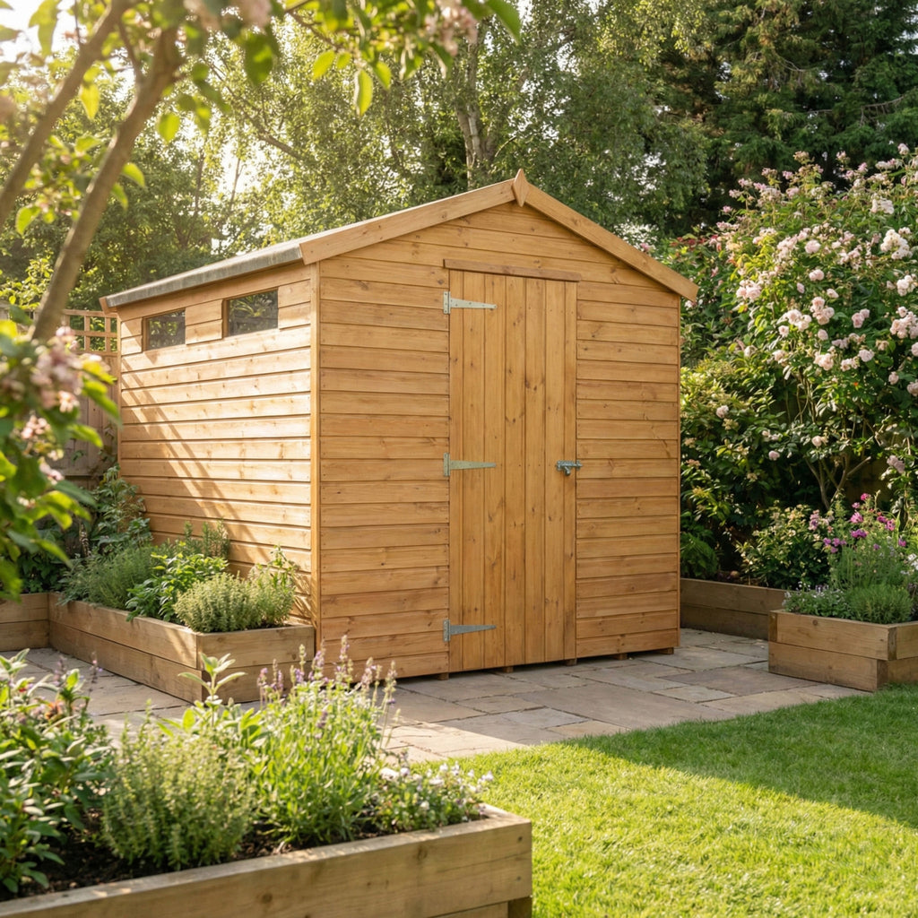 Ruby Apex Shadow Gap Cedar Security Shed