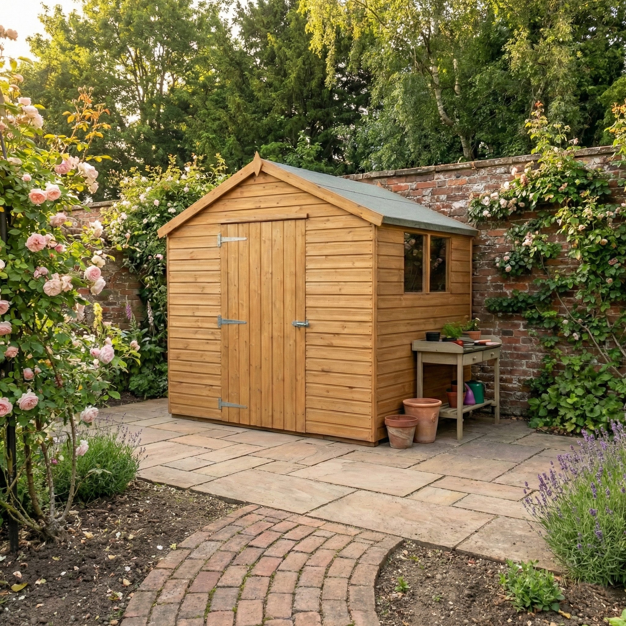 Ruby Apex Shadow Gap Cedar Shed