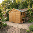 Apex Roof Shadow Gap Cedar Shed