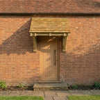 Pent Cedar Featheredge Roof Pressure-Treated Softwood Porch Canopy