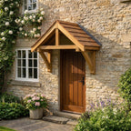 Apex Cedar Featheredge Roof Oak Porch Canopy