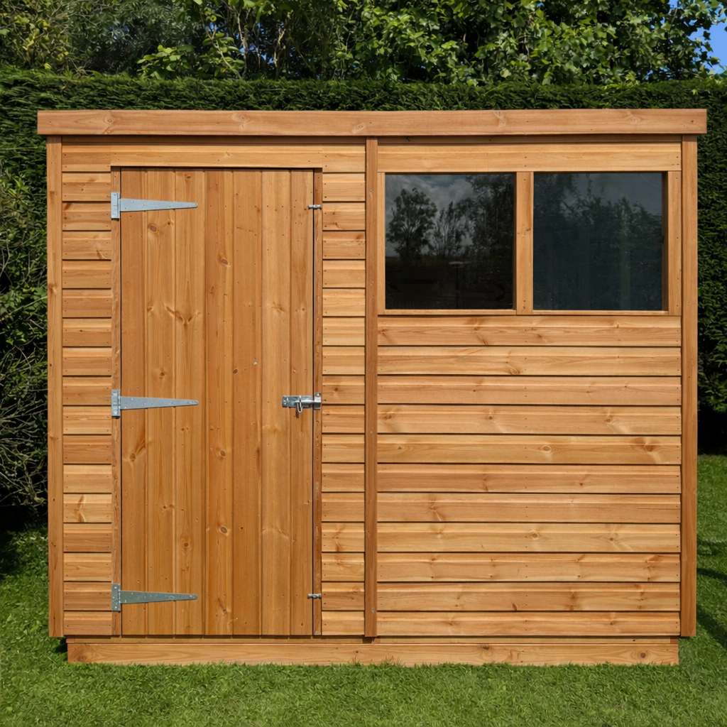 Ruby Pent Roof Cedar Shadow Gap Shed