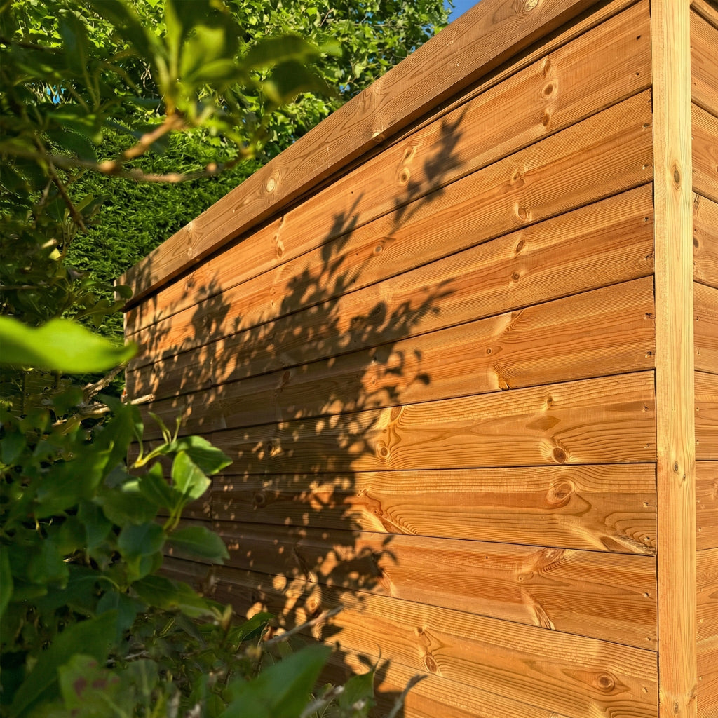 Pent Roof Cedar Shadow Gap Shed