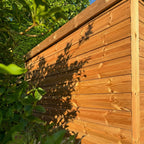Pent Roof Cedar Shadow Gap Shed