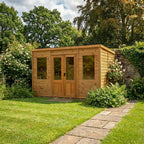 Pent Roof Cedar Shadow Gap Summerhouse