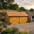 Larch Cedar Shingle Roof Garage