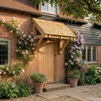 Pent Cedar Shingles Roof Pressure-Treated Softwood Porch Canopy