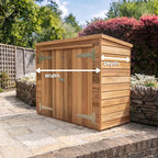 Pent Roof Cedar Tool Shed