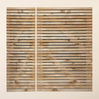 Cedar 3/4 Split Slatted Gates