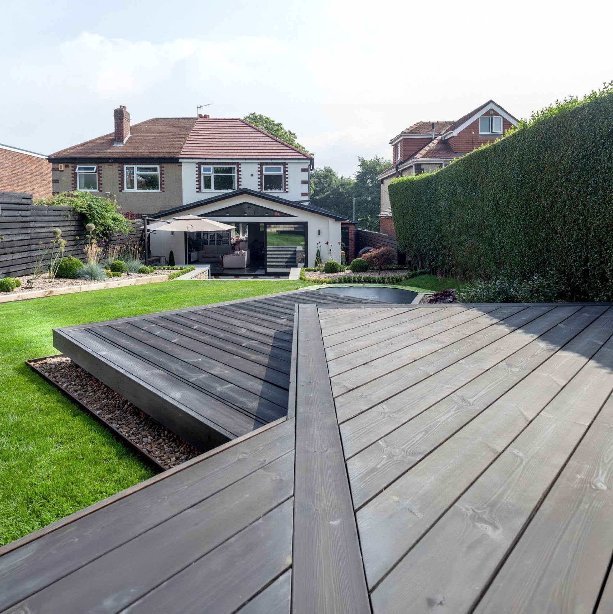 145mm x 28mm IRO Charcoal Decking