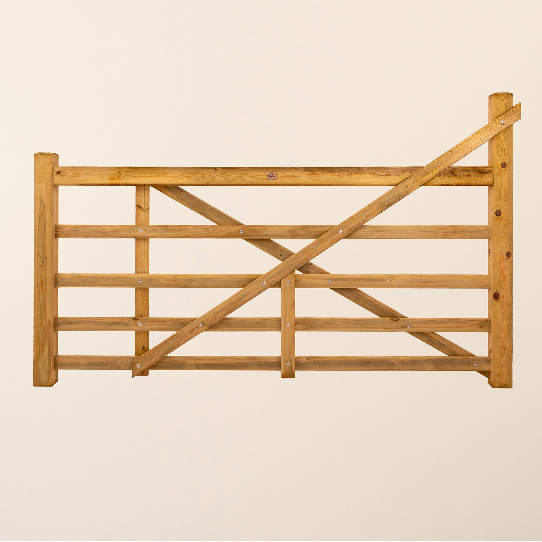 Clawton Scandinavian Redwood Straight Heel Planed Gate