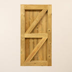 Clovelly Scandinavian Redwood Mortise & Tenon 3/4 Split Driveway Gate Pair