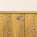 Clovelly Scandinavian Redwood Mortise & Tenon 3/4 Split Driveway Gate Pair