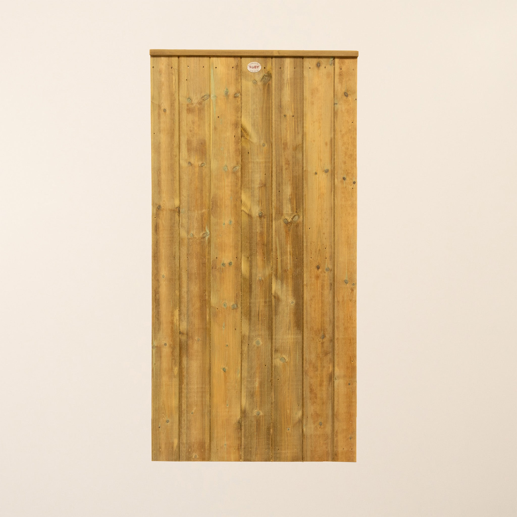Clovelly Scandinavian Redwood Mortise & Tenon 3/4 Split Driveway Gate Pair