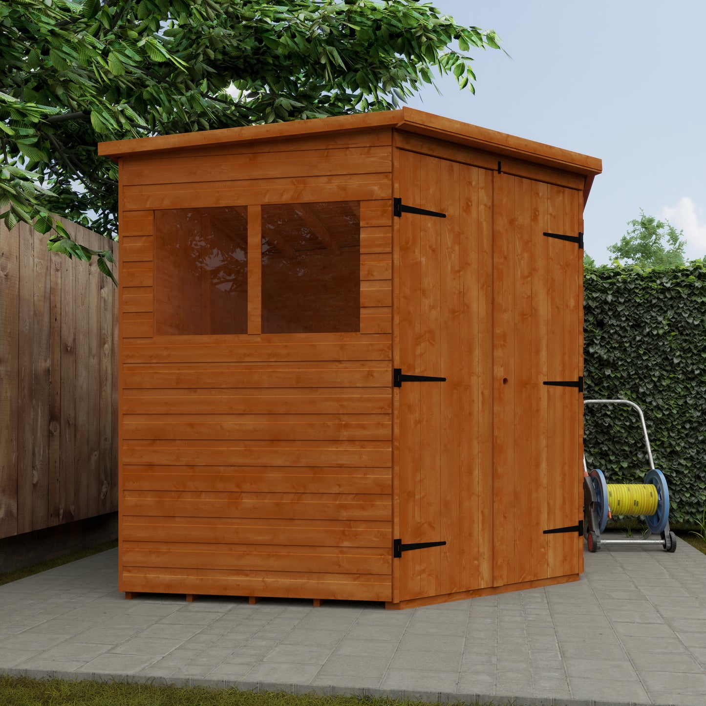 Corner Shed