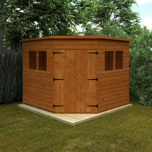 Corner Shed