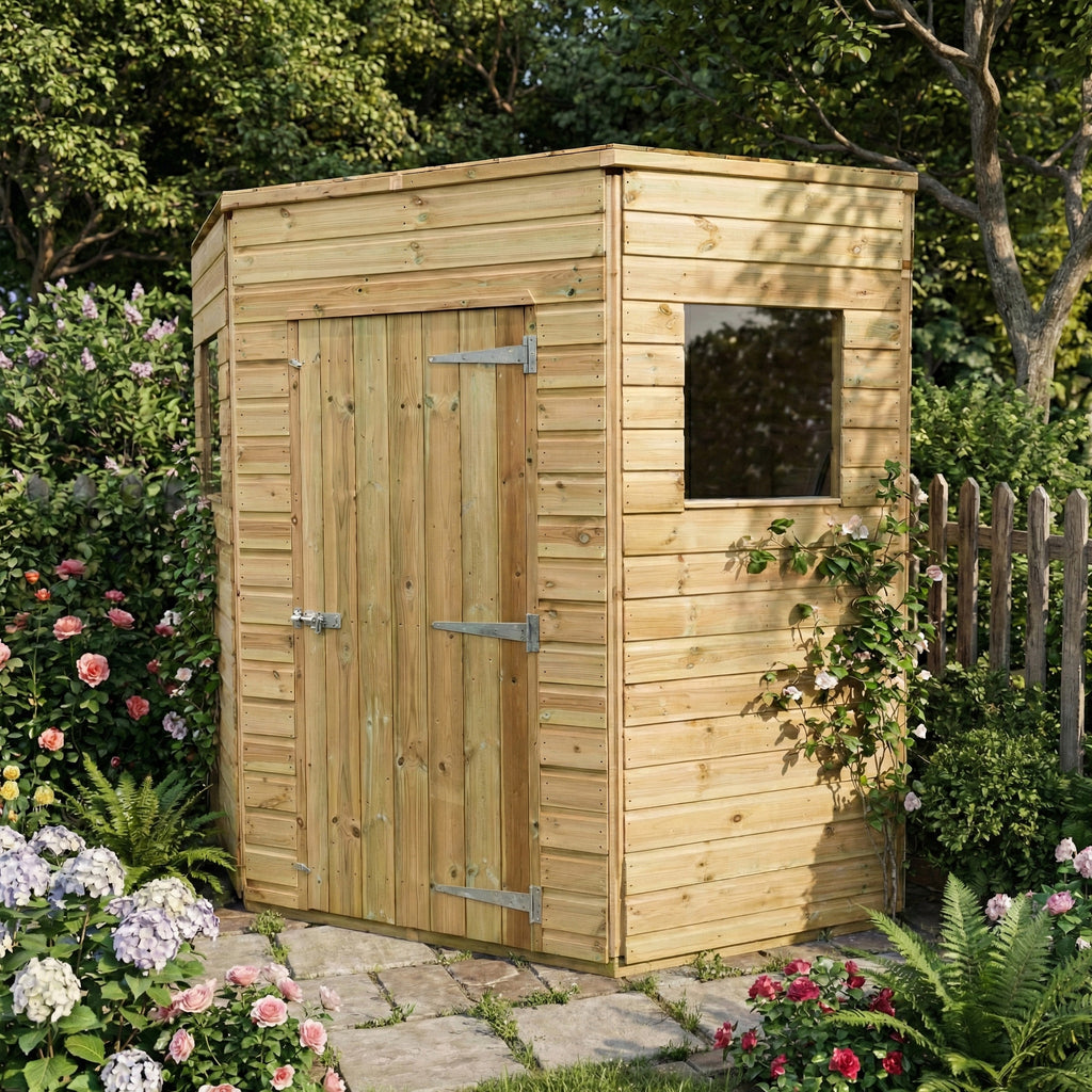 Ruby Corner Shiplap Shed