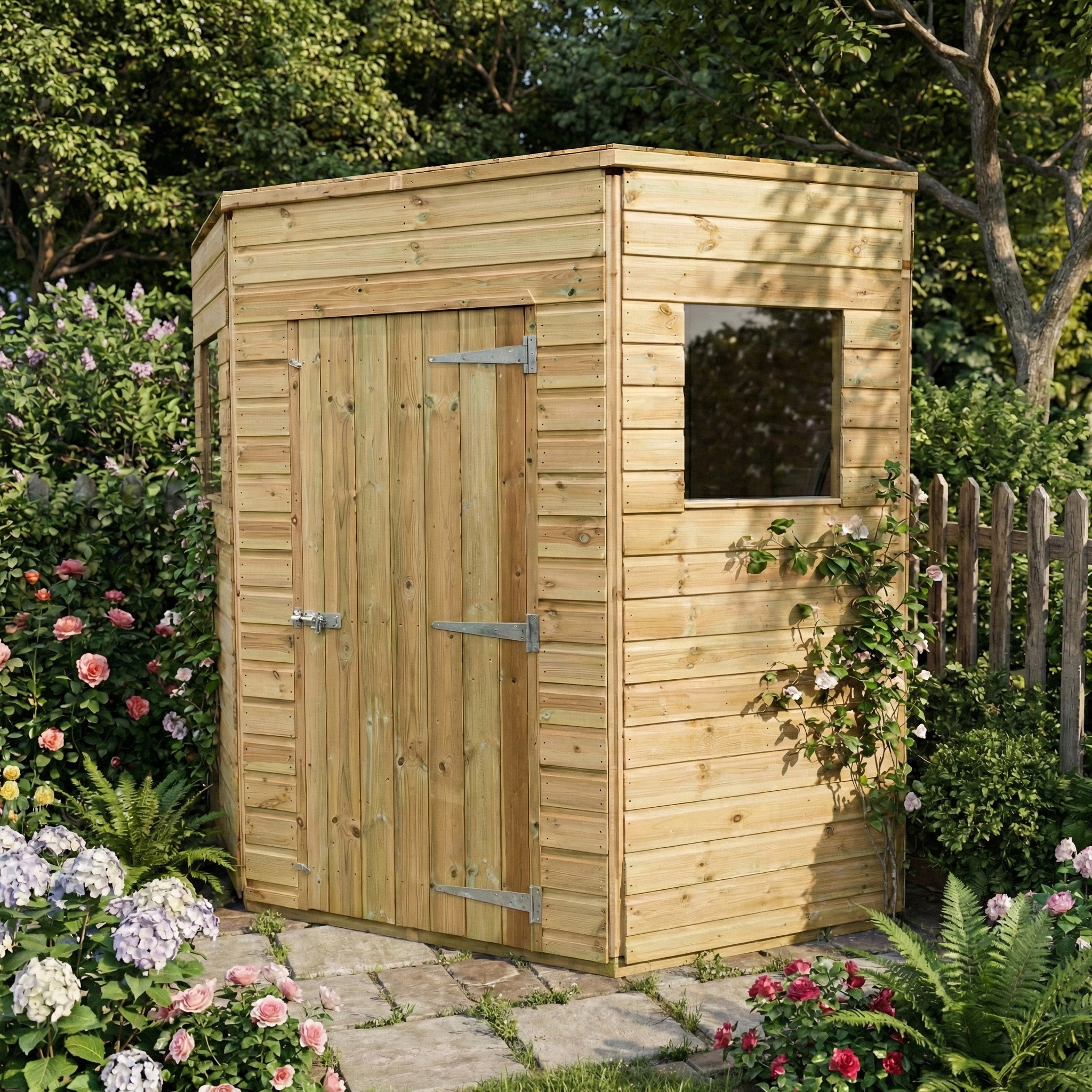 Ruby Corner Shiplap Shed