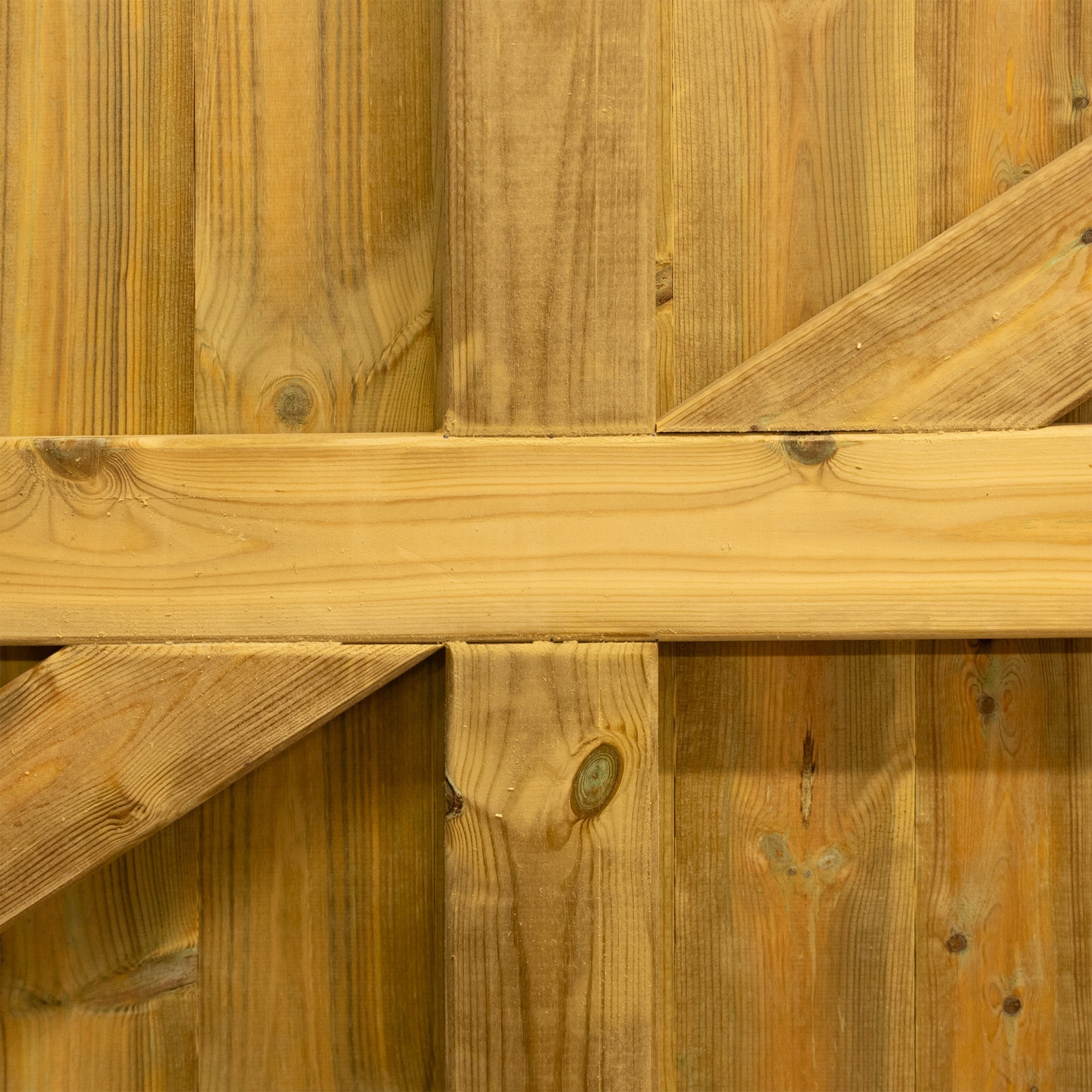 Croyde Scandinavian Redwood Mortise & Tenon Fence Panel