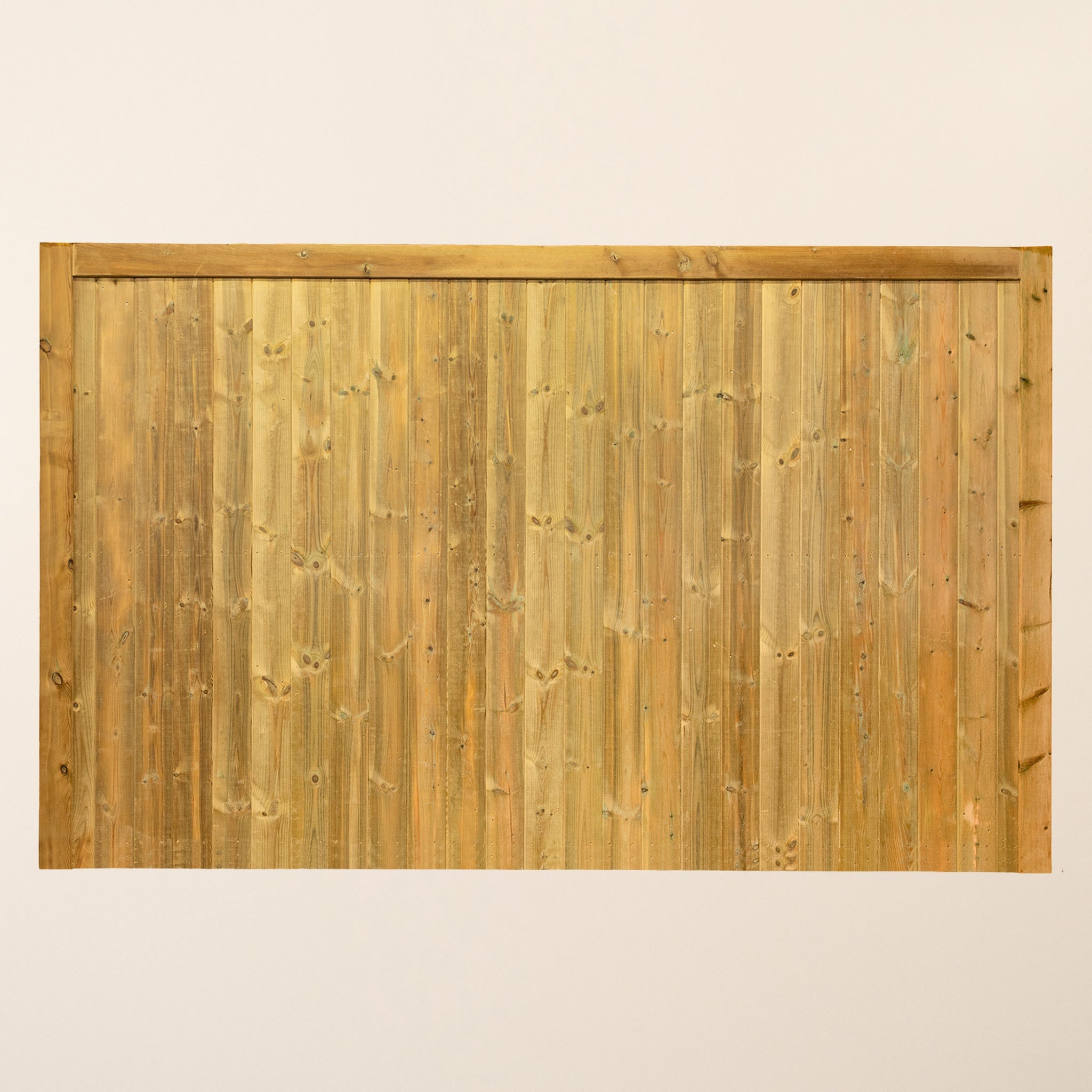 Croyde Scandinavian Redwood Mortise & Tenon Fence Panel