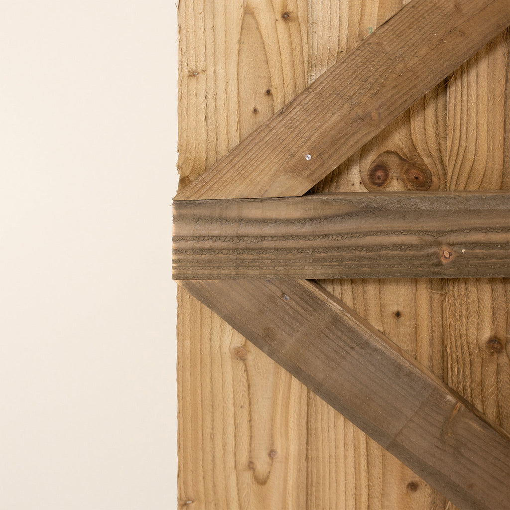Ruby Ready Featheredge Curved Top Garden Gate (1.8mx0.9m)