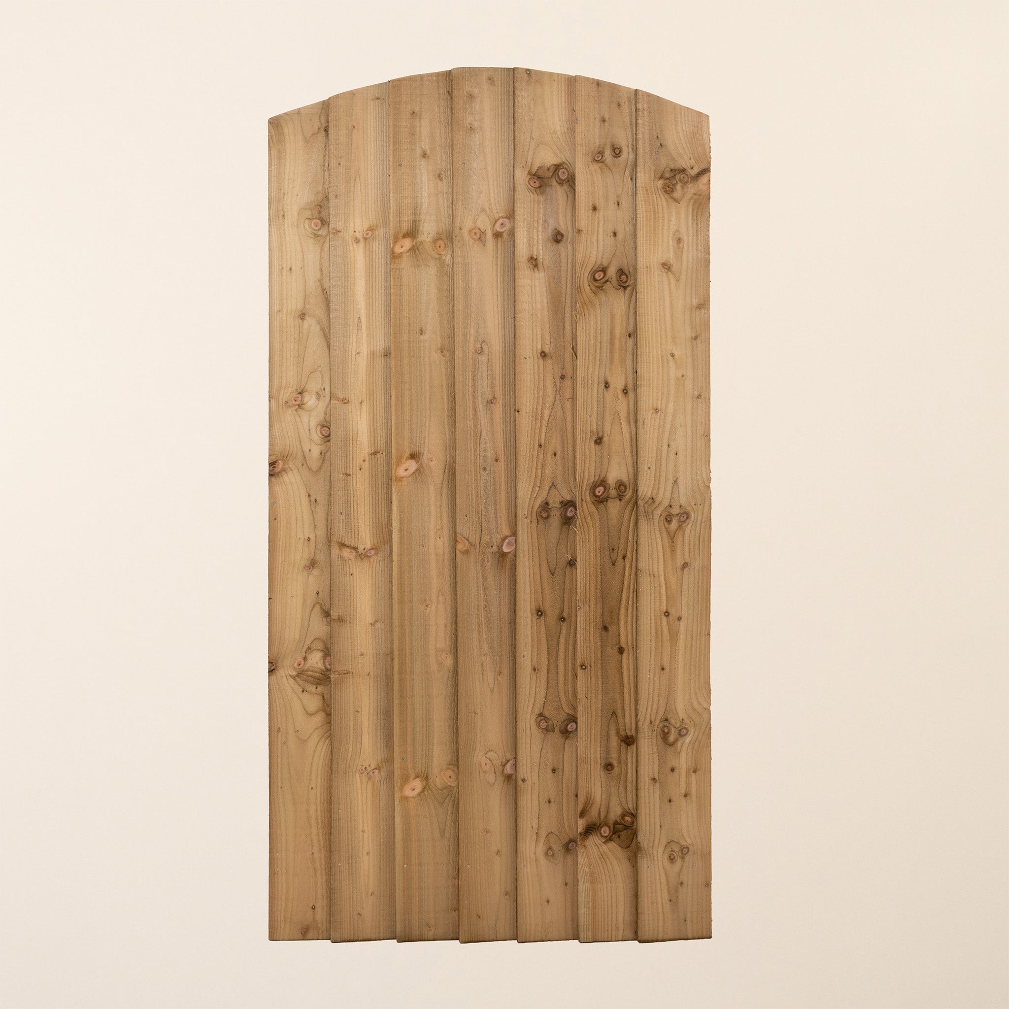 Ruby Ready Featheredge Curved Top Garden Gate (1.8mx0.9m)