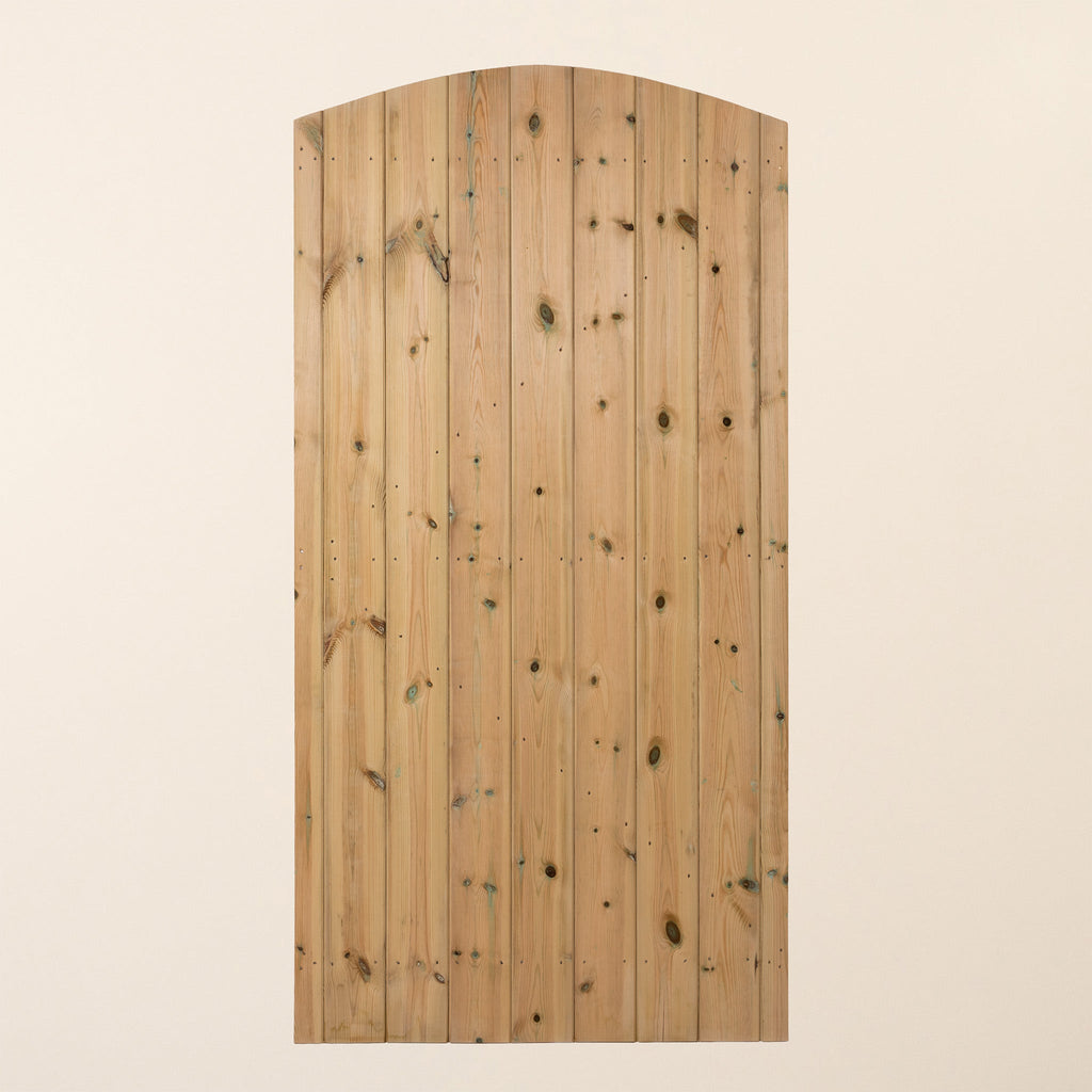 Ruby Ready T&G Curved Top Garden Gate (1.8m x 0.9m)