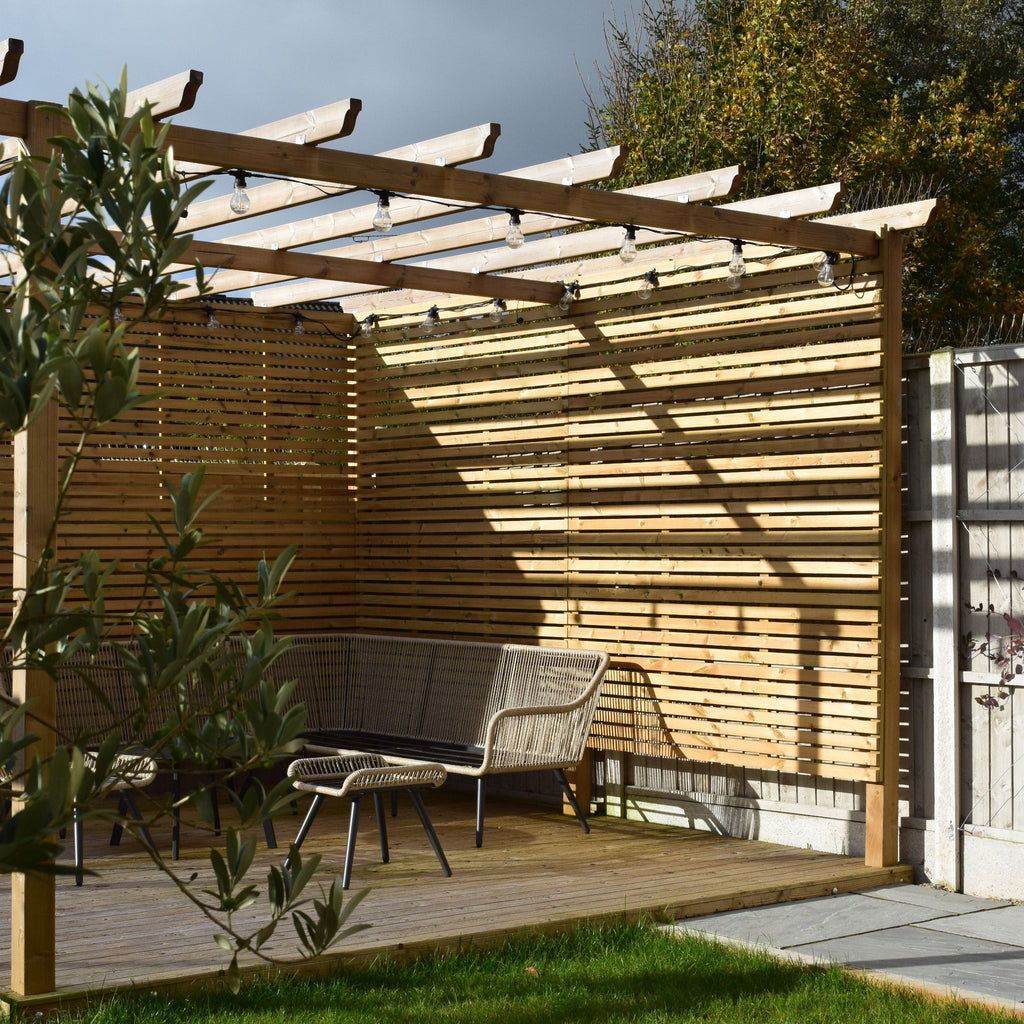 Treated PSE Slatted Panel