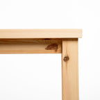 Dartmouth Scandinavian Pine Hallway Console Table