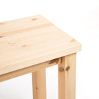 Dartmouth Scandinavian Pine Hallway Console Table