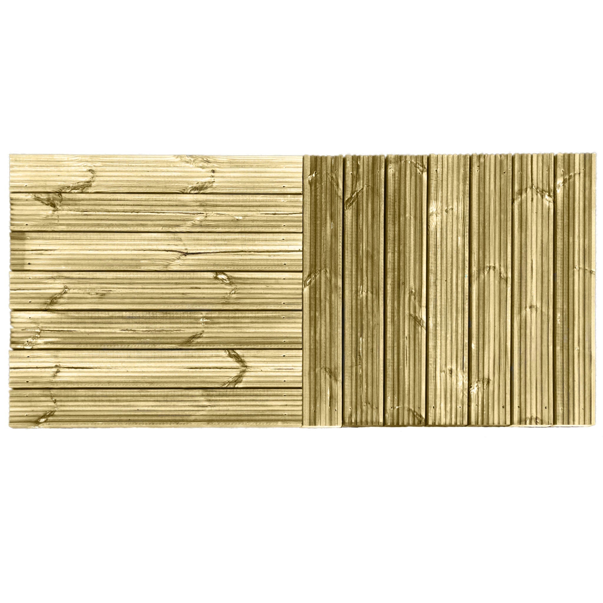Wooden Decking Tiles 0.9m