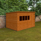 Deluxe Pent Shed Extra Tall