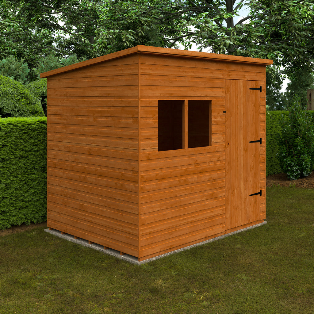 Deluxe Pent Shed Extra Tall