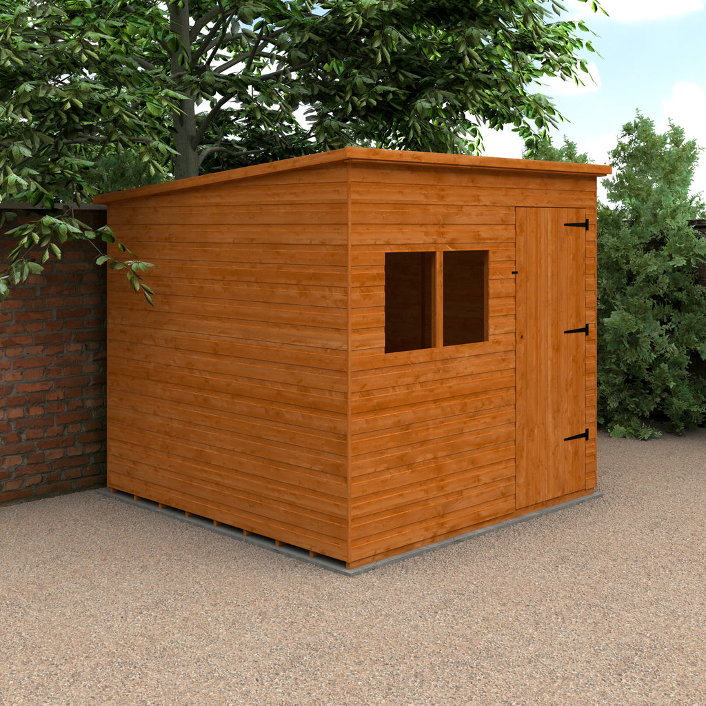 Deluxe Pent Shed Extra Tall