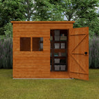 Deluxe Pent Shed Extra Tall