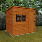 Deluxe Pent Shed Extra Tall