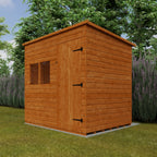 Deluxe Pent Shed Extra Tall