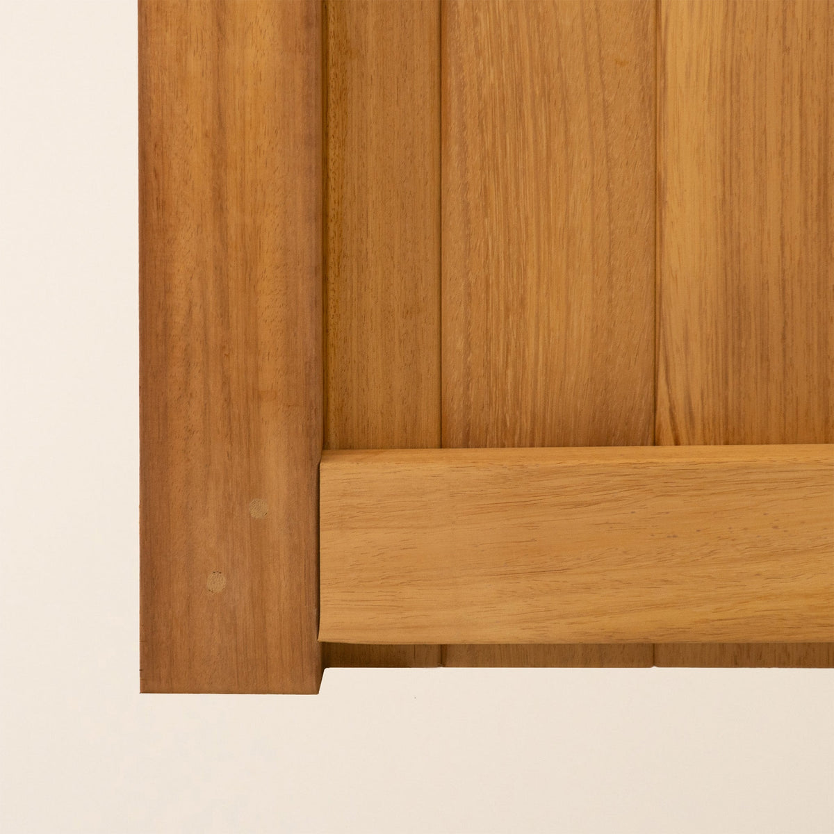 Highampton Iroko Mortise & Tenon Single Entrance Gate