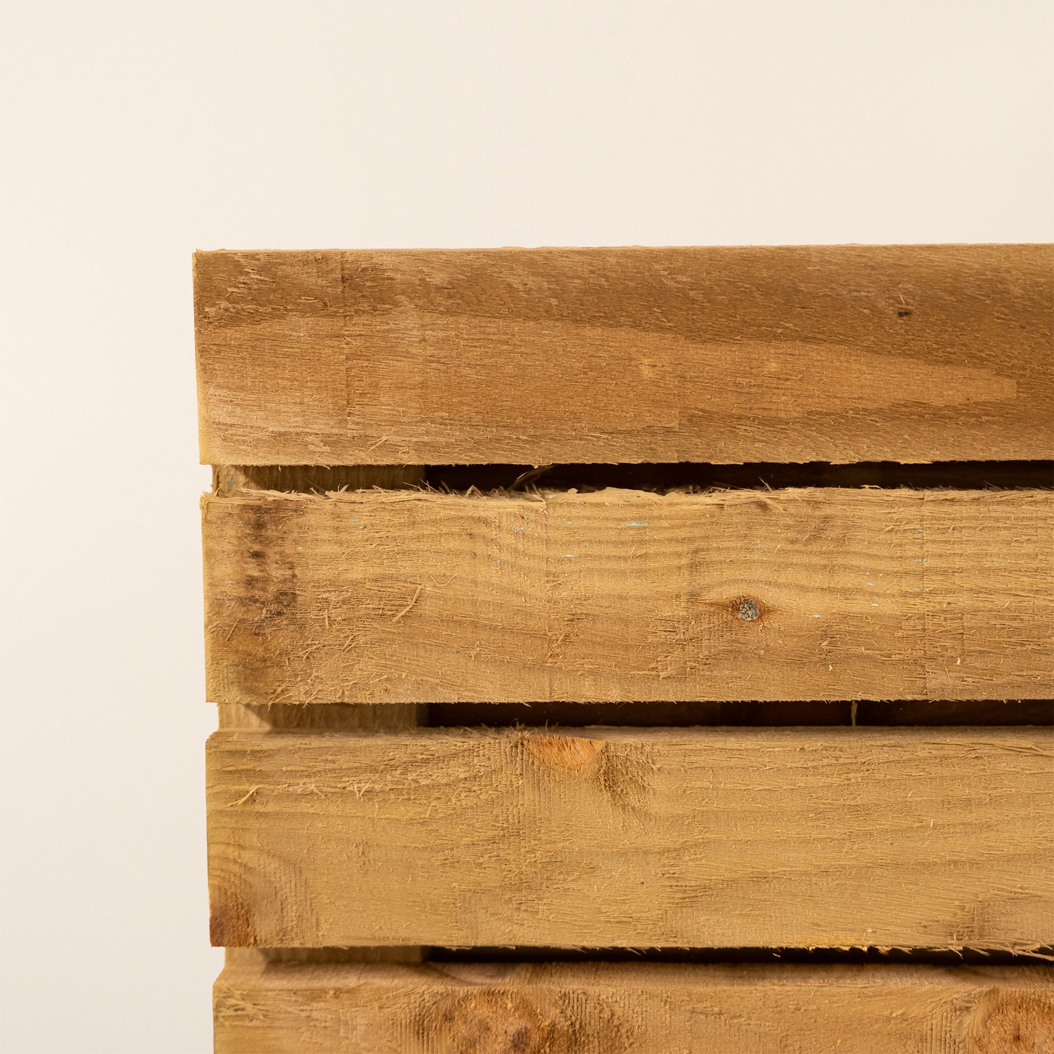 Scandinavian Redwood Rough Sawn Double Sided Slatted Panel