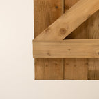 Topsham Curved Featheredge Side Gate (2.4m High)