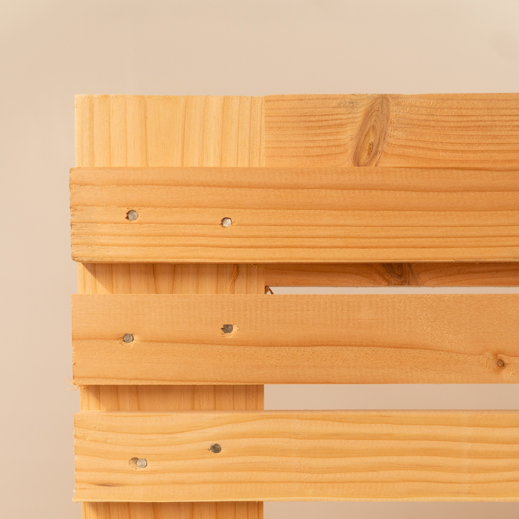 Larch Slatted Gates Pair