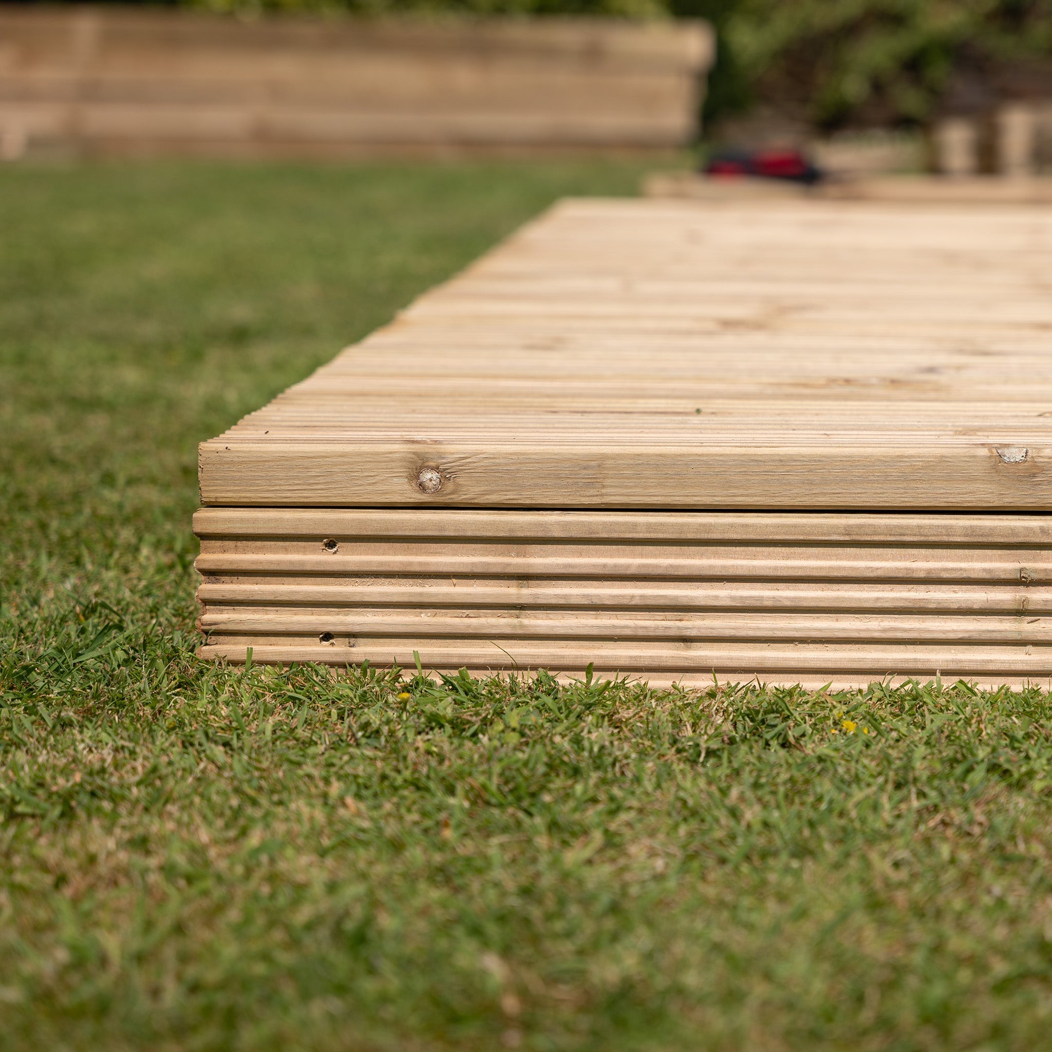 Scandinavian Redwood Premium Decking Kits (Various Sizes)