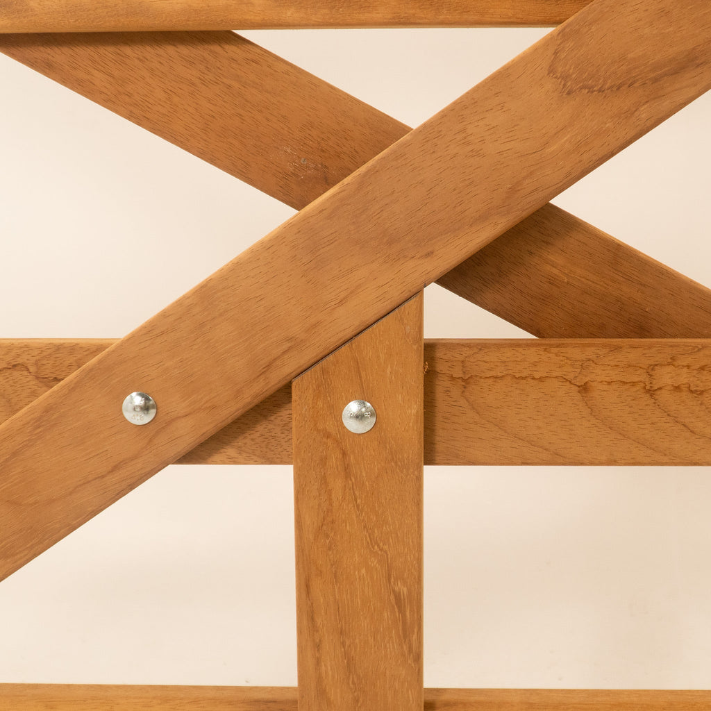 Exbourne Iroko Hardwood Curved Heel Gate